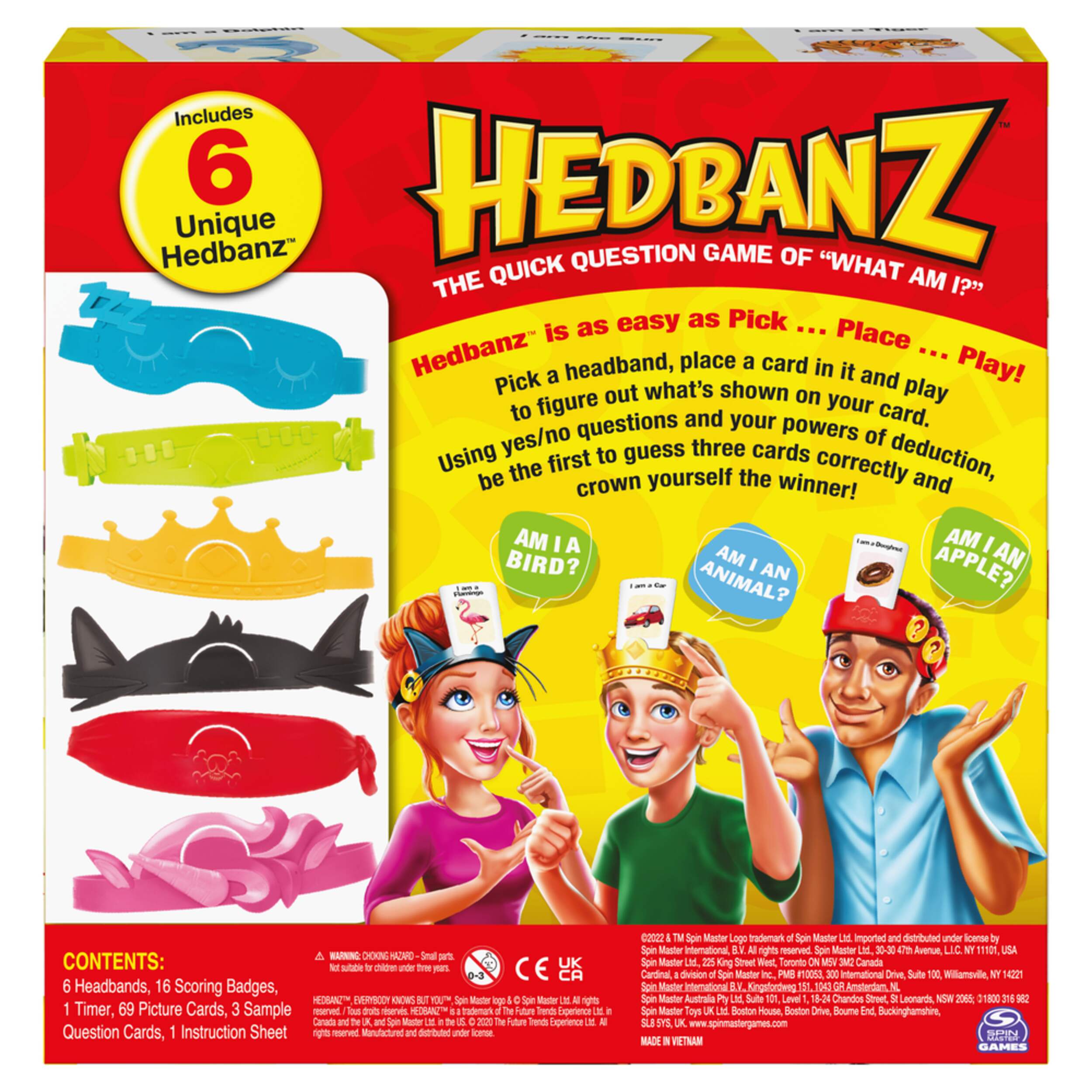 Spin Master Hedbanz, Ages 7+ Canadian Tire