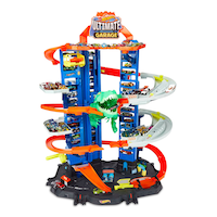 Hot Wheels Ultimate Garage Robo T-Rex, 3-ft