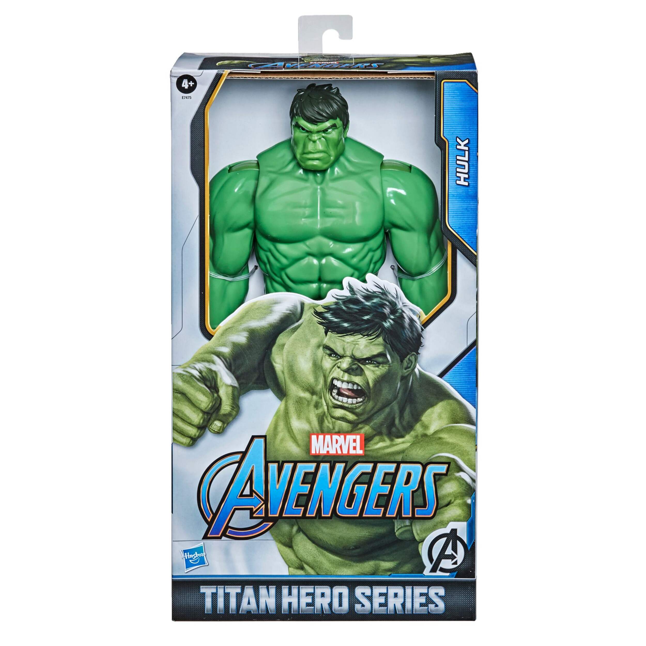 Marvel Hulk Figure, 12-in, Ages 4+ Front_Elevated