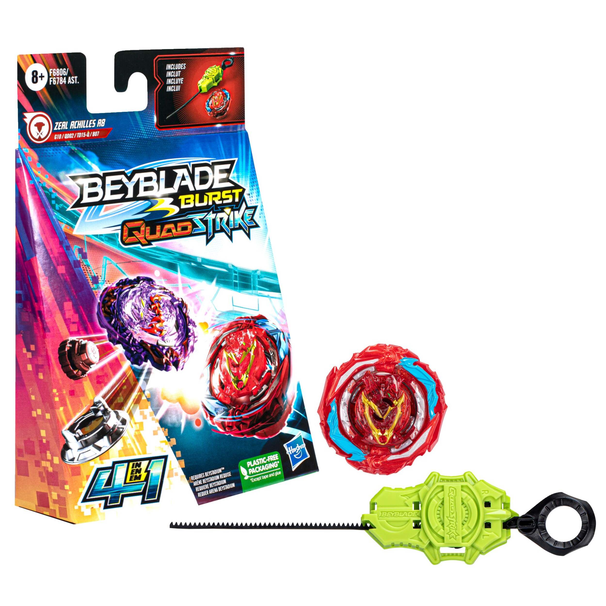 Ensemble de départ de toupie Beyblade Burst QuadStrike Composite_or_Mixed