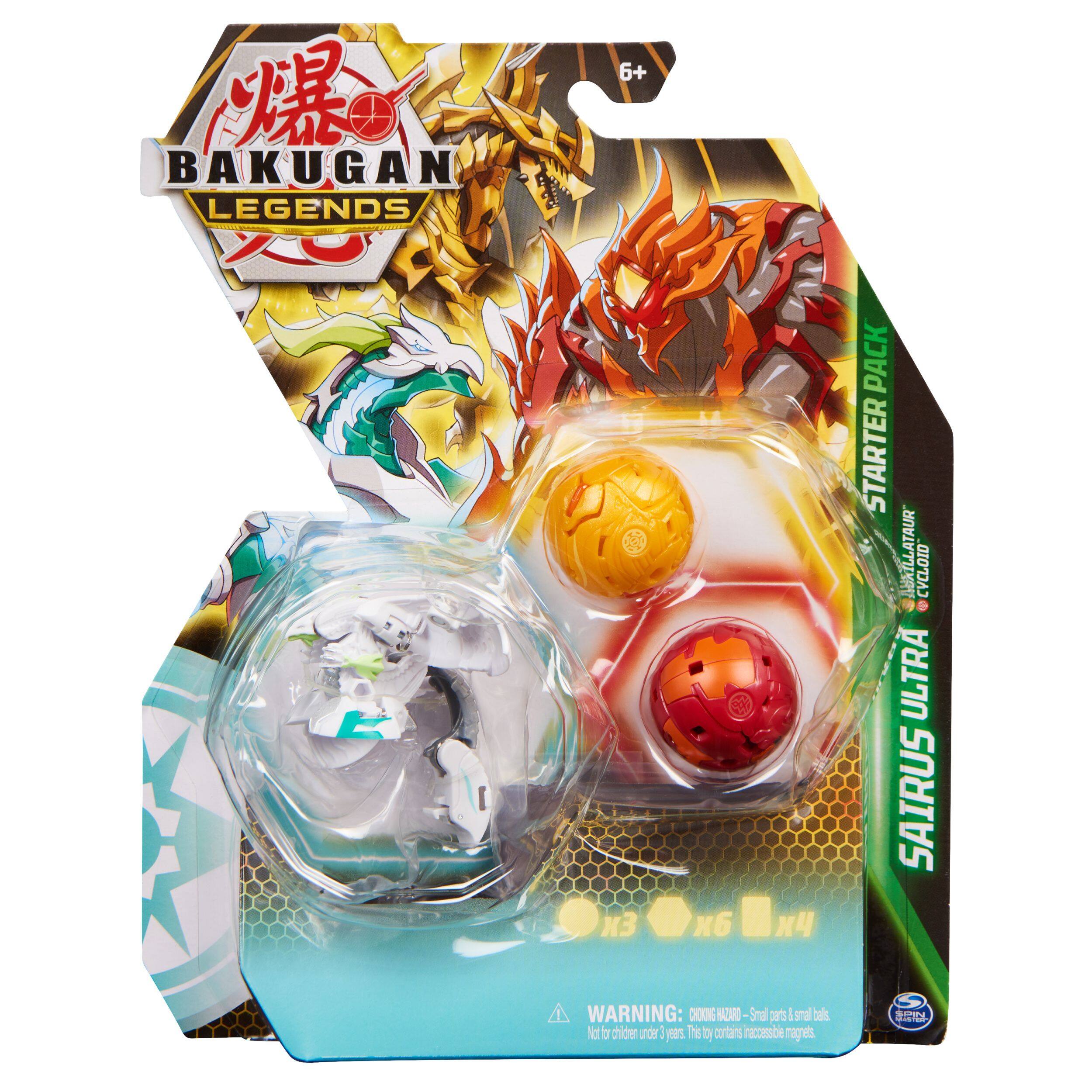 Bakugan Legends Starter Pack Transforming Creature Action Figure Toy,  Assorted, Ages 6+