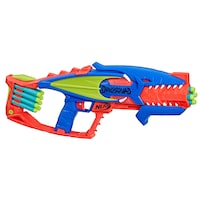 NERF DinoSquad Terrodak Foam Dart Blaster with 12 NERF Elite Foam Darts, Ages 8+ Front_Angled_Right