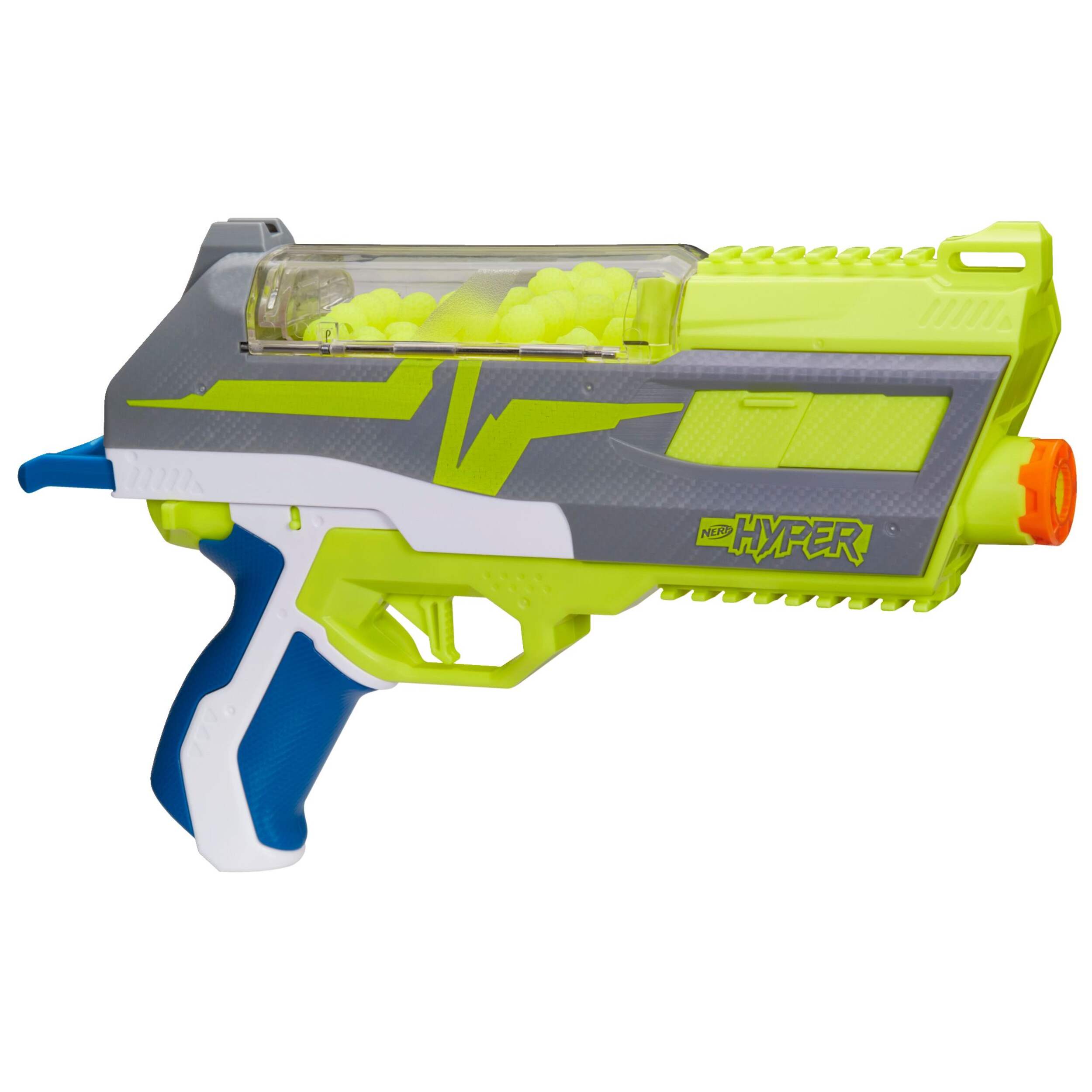 NERF Hyper Impulse-40 Foam Dart Blaster with 30 NERF Hyper Rounds, Eyewear Included, Ages 14+ Front_Angled_Right