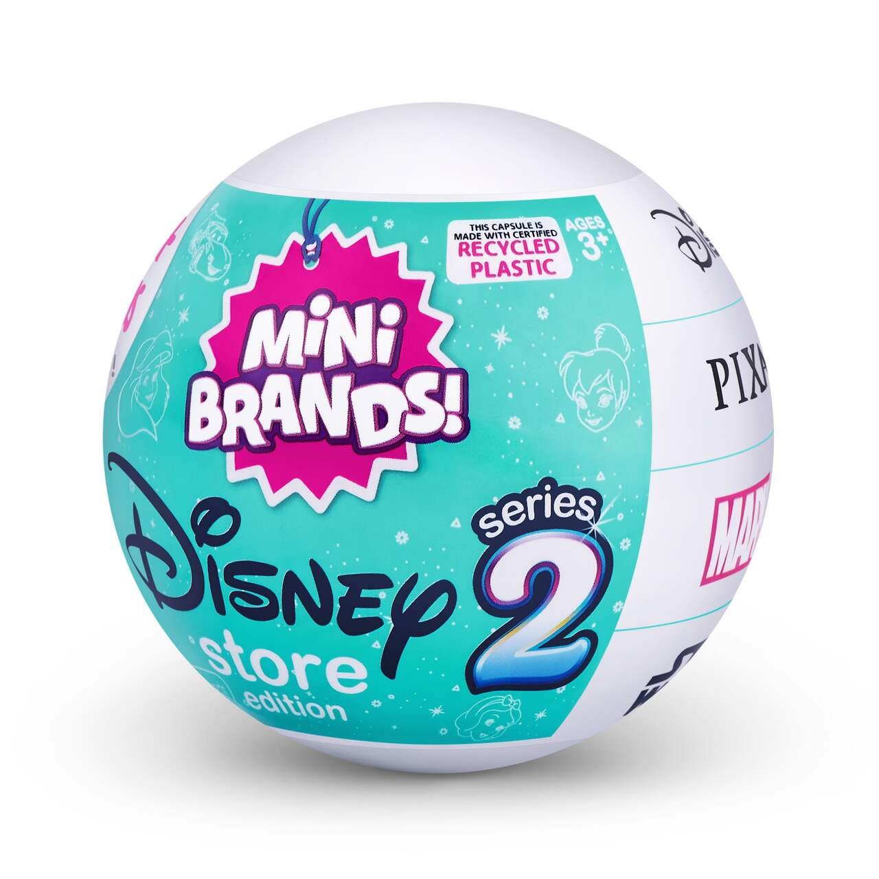ZURU 5 Surprise Mini Brands Disney Store Series 2 Capsule, Assorted