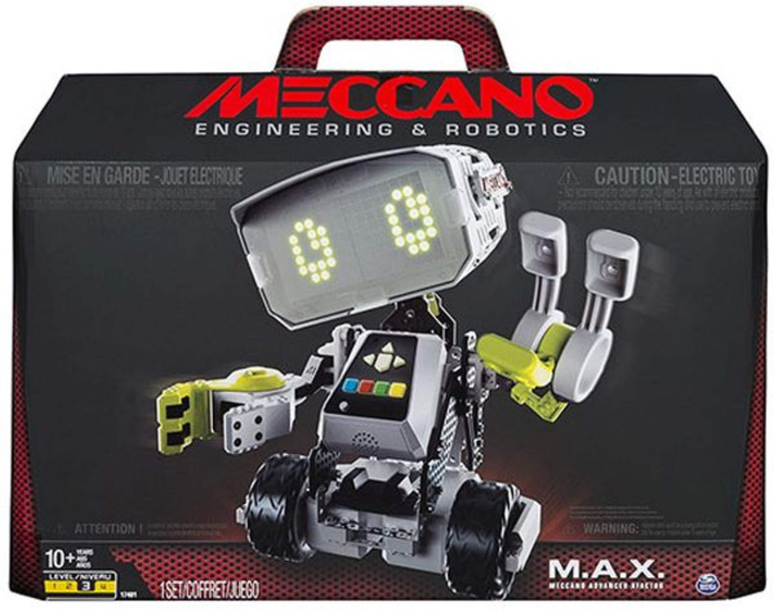 Meccano M.A.X Robotic Interactive Toy  Front_Flat