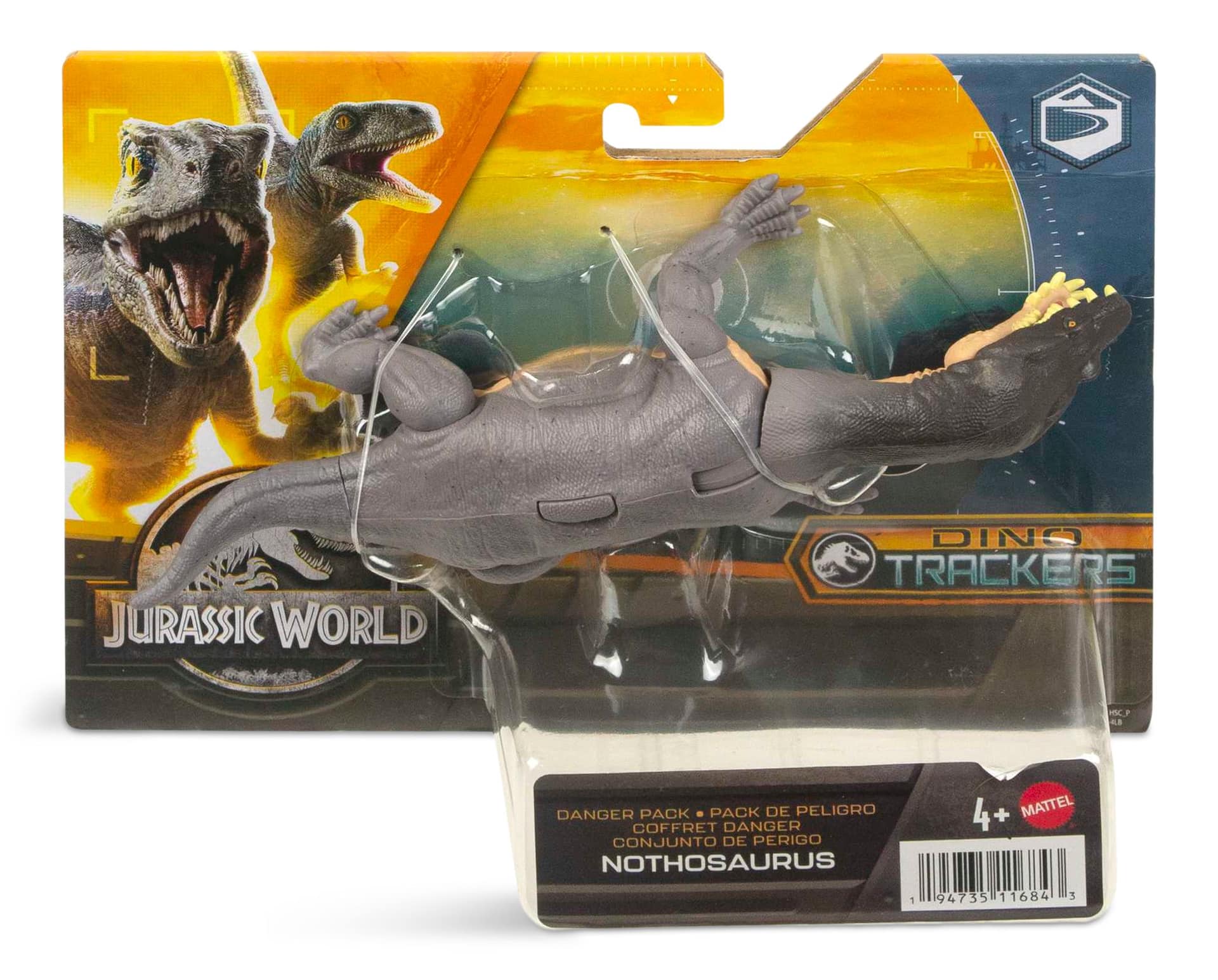 Jurassic World Danger Pack Dinosaur Action Figure, Assorted