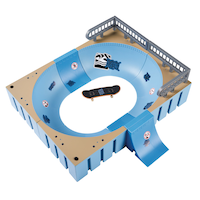 Tech Deck Daewon Mega Bowl X-Connect Mini Skateboard Park, Ages 6+ Overhead_Plunge