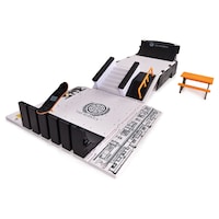 Tech Deck X-Connect Transforming Skateboard Park, Ages 6+ Front_Angled_Left