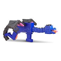 NERF Minecraft Ender Dragon Blaster with 12 Elite Foam Darts, Ages 8+ Front_Angled_Right
