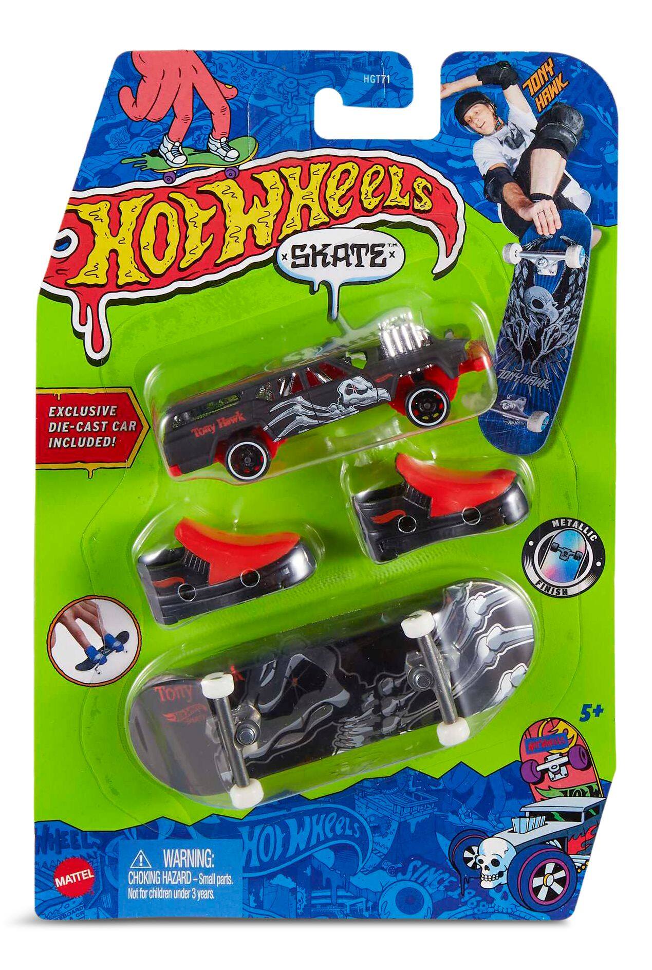 Hot Wheels® Collector Series Skate Fingerboard with Shoes and Car