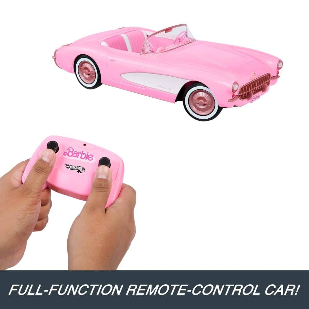 Hot Wheels Remote Controlled Barbie 1956 Corvette Stingray Ages 4 Canadian Tire