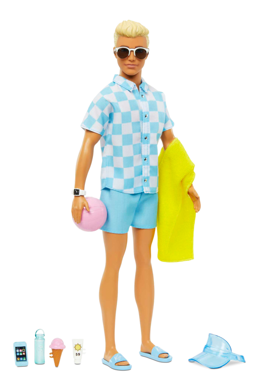 Barbie Voyage Poupée Ken Multicolore