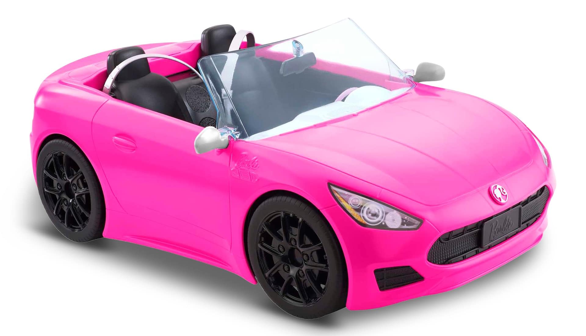 Barbie and pink car sale