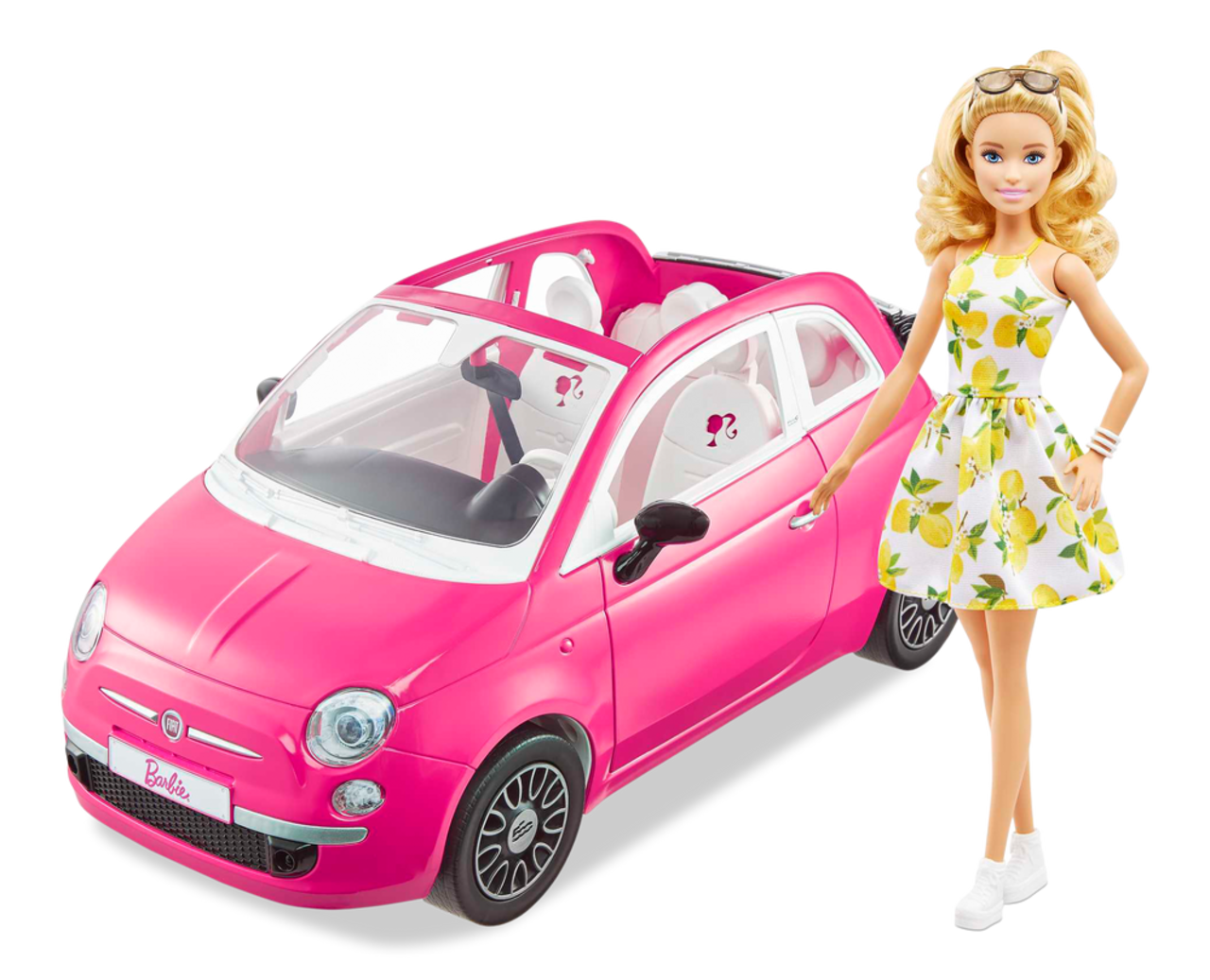 MATTEL Poupée Barbie robe rose pas cher 