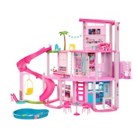 Barbie 2023 Dreamhouse, Ages 3+ Front_Three_Fourths_Angled_Left