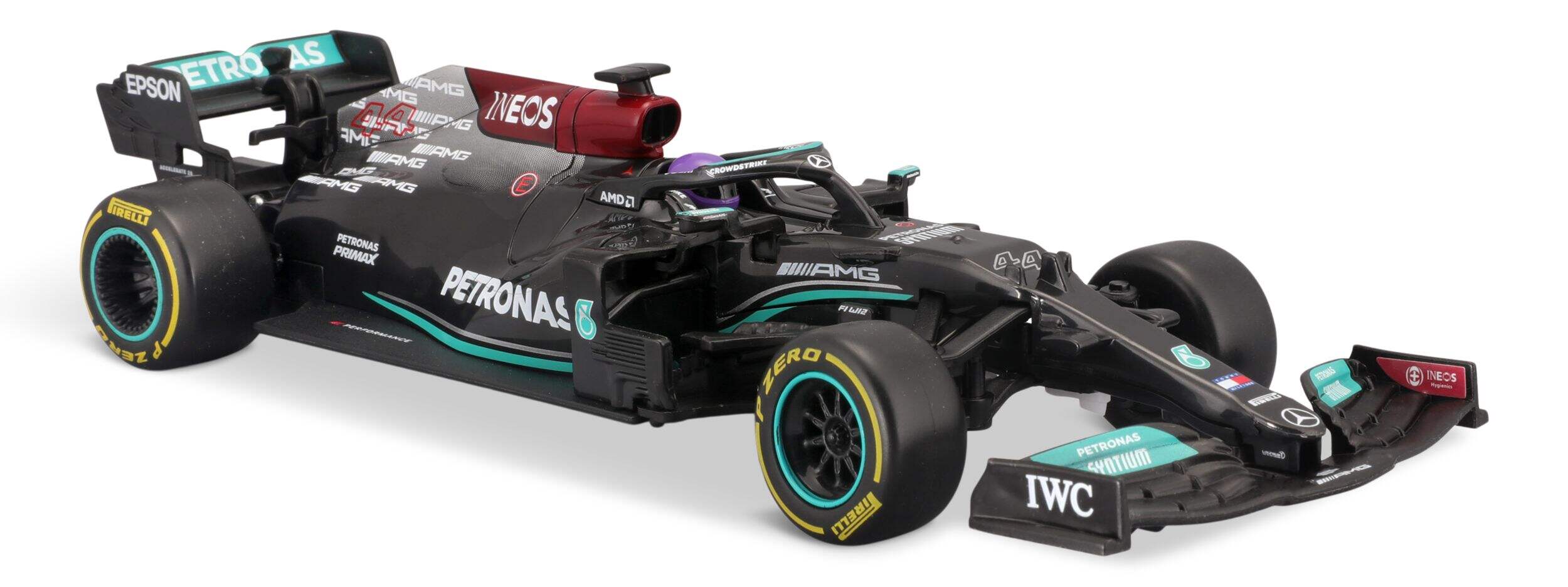Maisto Tech 1:24 Remote-Controlled Formula 1 Car Assortment Ages 8+ Front_Three_Fourths_Angled_Right
