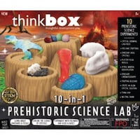 Thinkbox® 10-in-1 Prehistoric Science Lab Kit, Ages 8+ Front_Flat