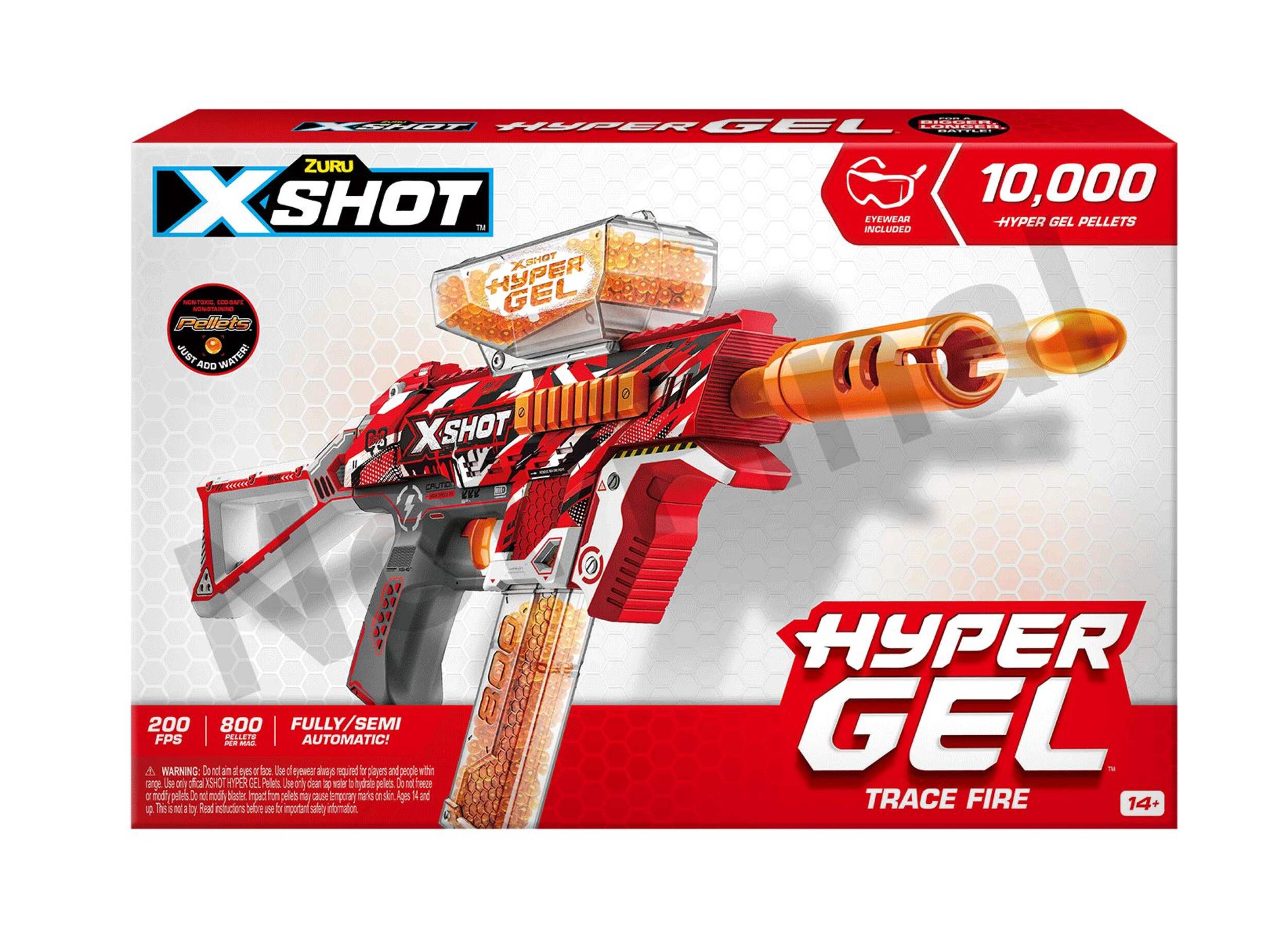 X-shot Hyper Gel Blaster - 10,000 Gellets 