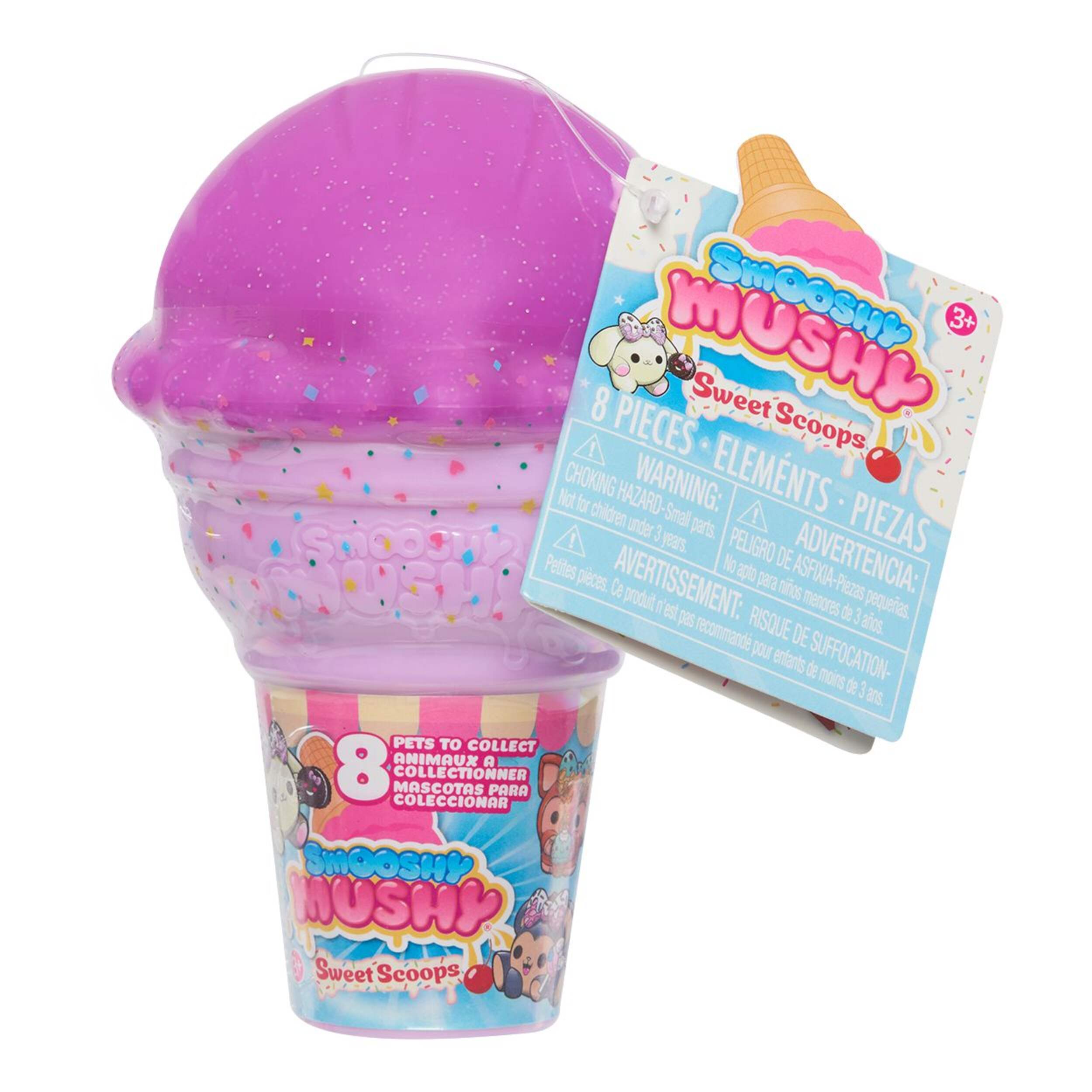 Smooshy Mushy Creamery Mystery Ice-Cream Themed Toy, Assorted Styles, Ages 3+ Front_Flat