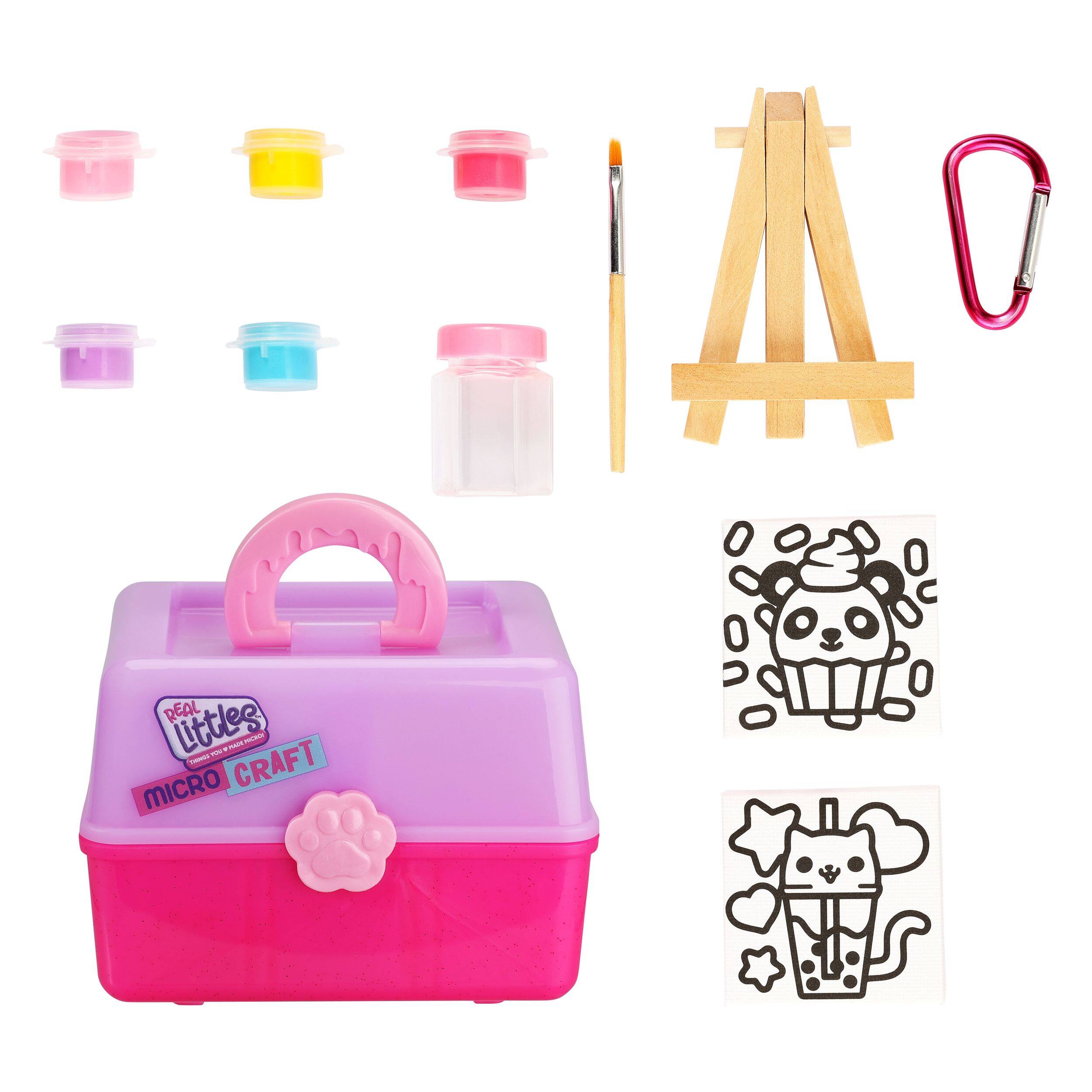 Real Littles Caboodles Micro DIY Craft Set, Assorted Styles, Ages