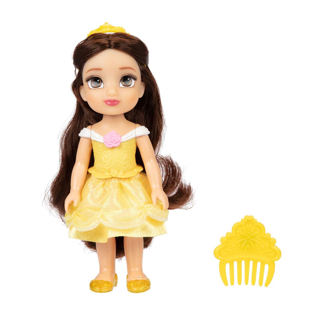 Disney Princess Petite 6-in Dolls, Assorted Styles, Ages 3+