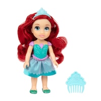 Disney Princess Petite 6-in Dolls, Assorted Styles, Ages 3+ Front_Flat