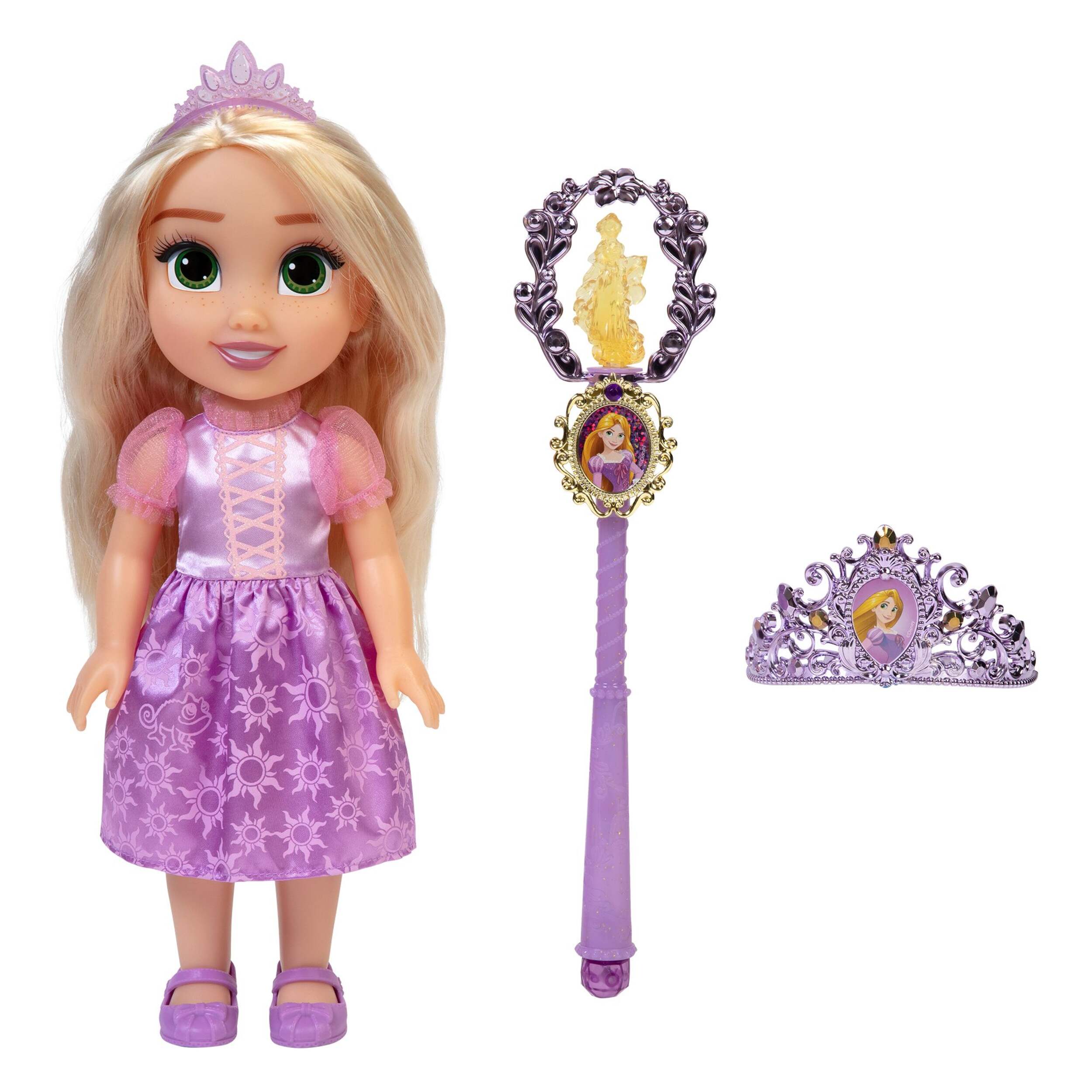 Disney Princess Set with Wand & Tiara, Assorted Styles, Ages 3 ...