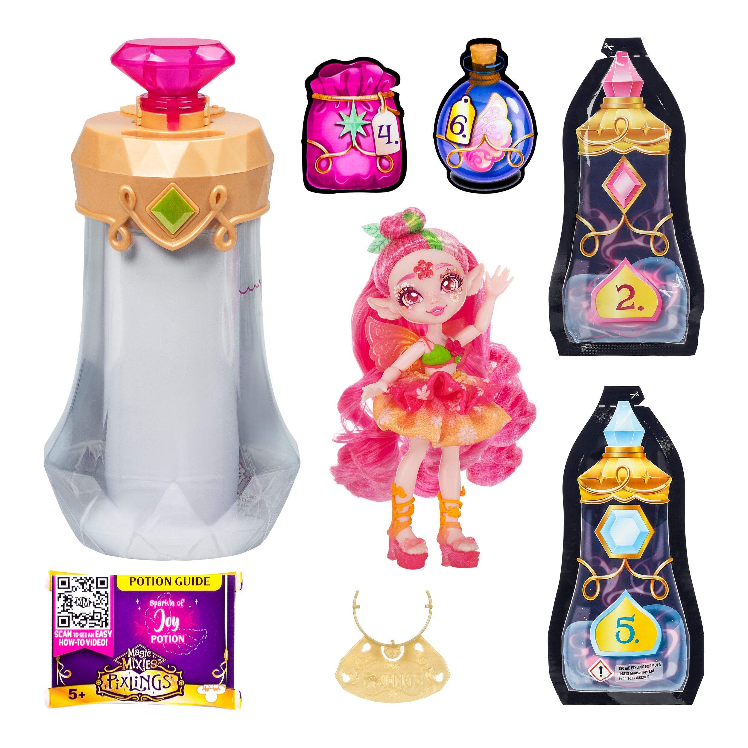 Moose Magic Mixies Pixlings Potion Bottle Toy, Ages 5+ Front_Flat