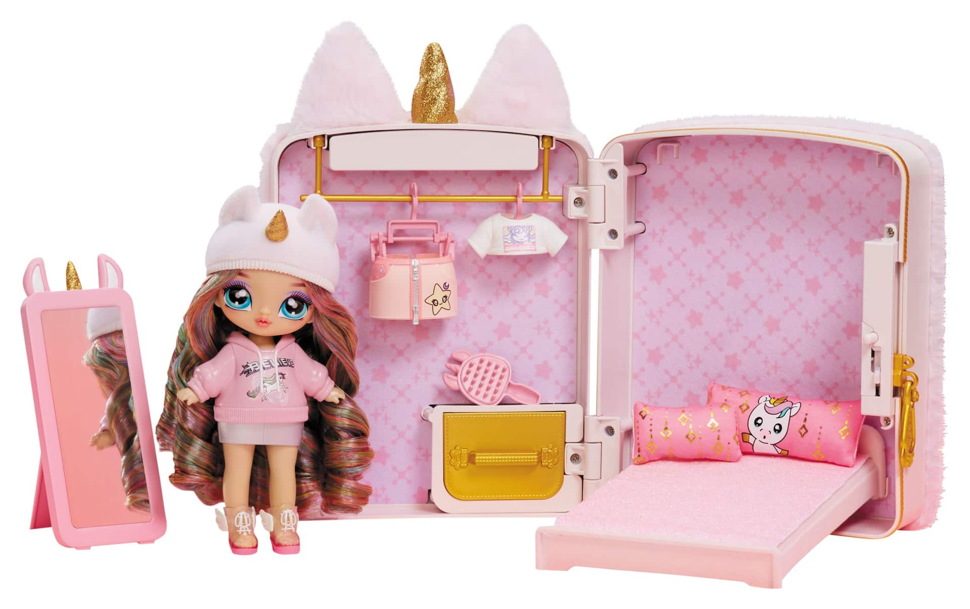 L.O.L. Na! Na! Na! Surprise 3-in-1 Mini Backpack Unicorn Playset