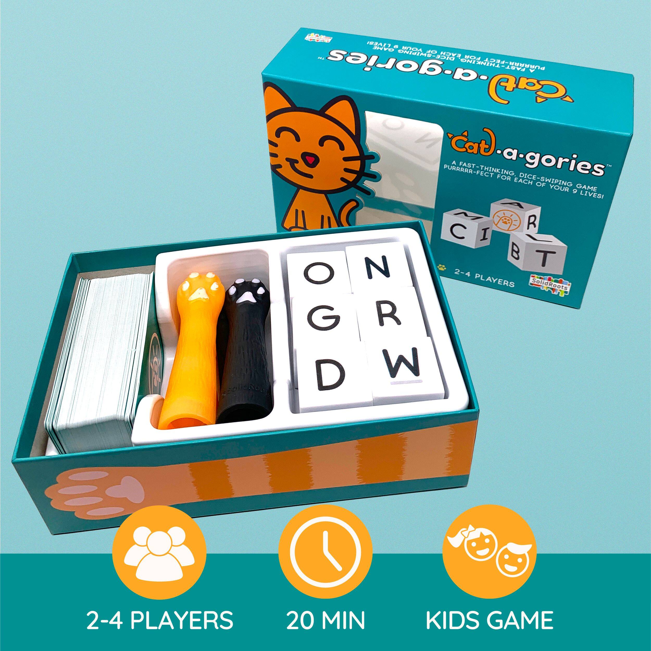 Cat-a-gories Fast Thinking, Dice-Swapping Game, English | Canadian Tire