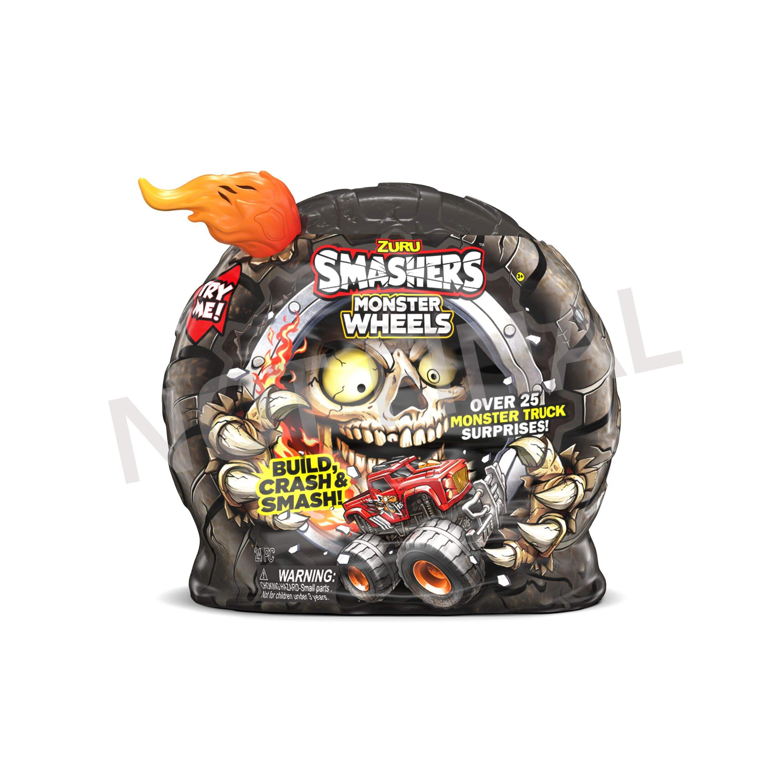 Smashers Monster Truck Surprise Front_Flat