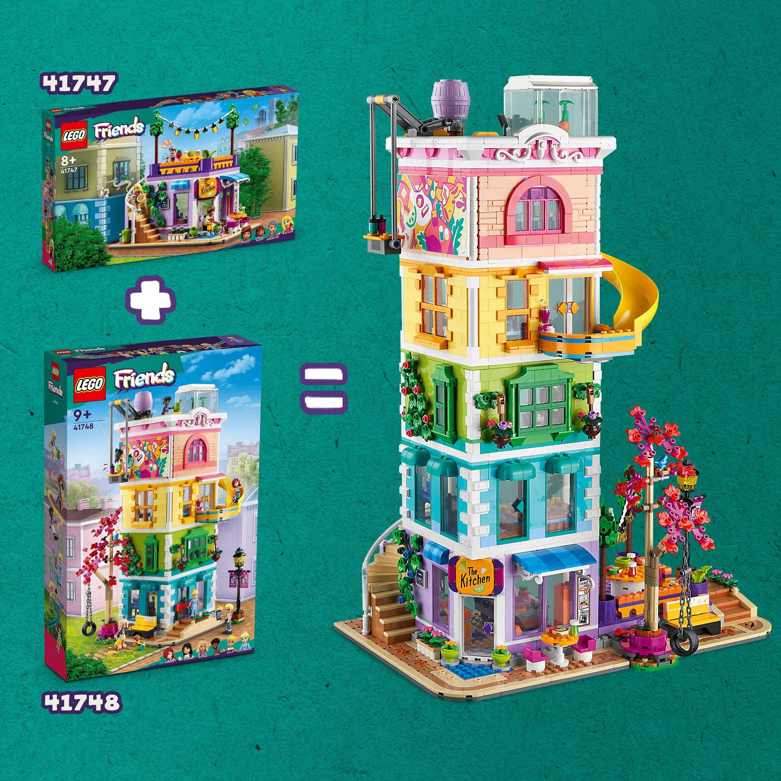 LEGO® Friends Heartlake City Community Center Building Set, Ages 9 ...