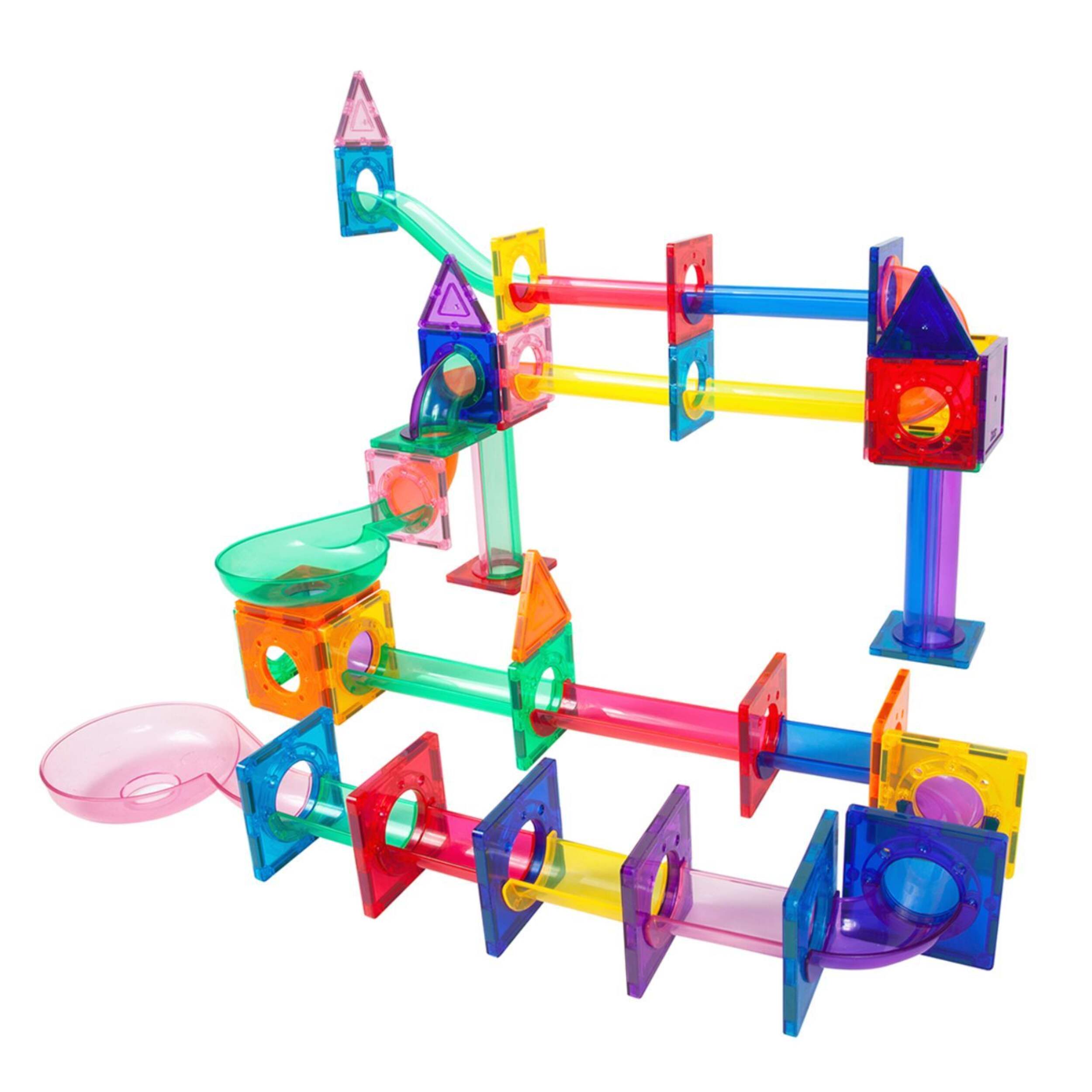 Picasso Tiles Magnetic Marble Run Building Blocks, 71-pc | Canadian Tire