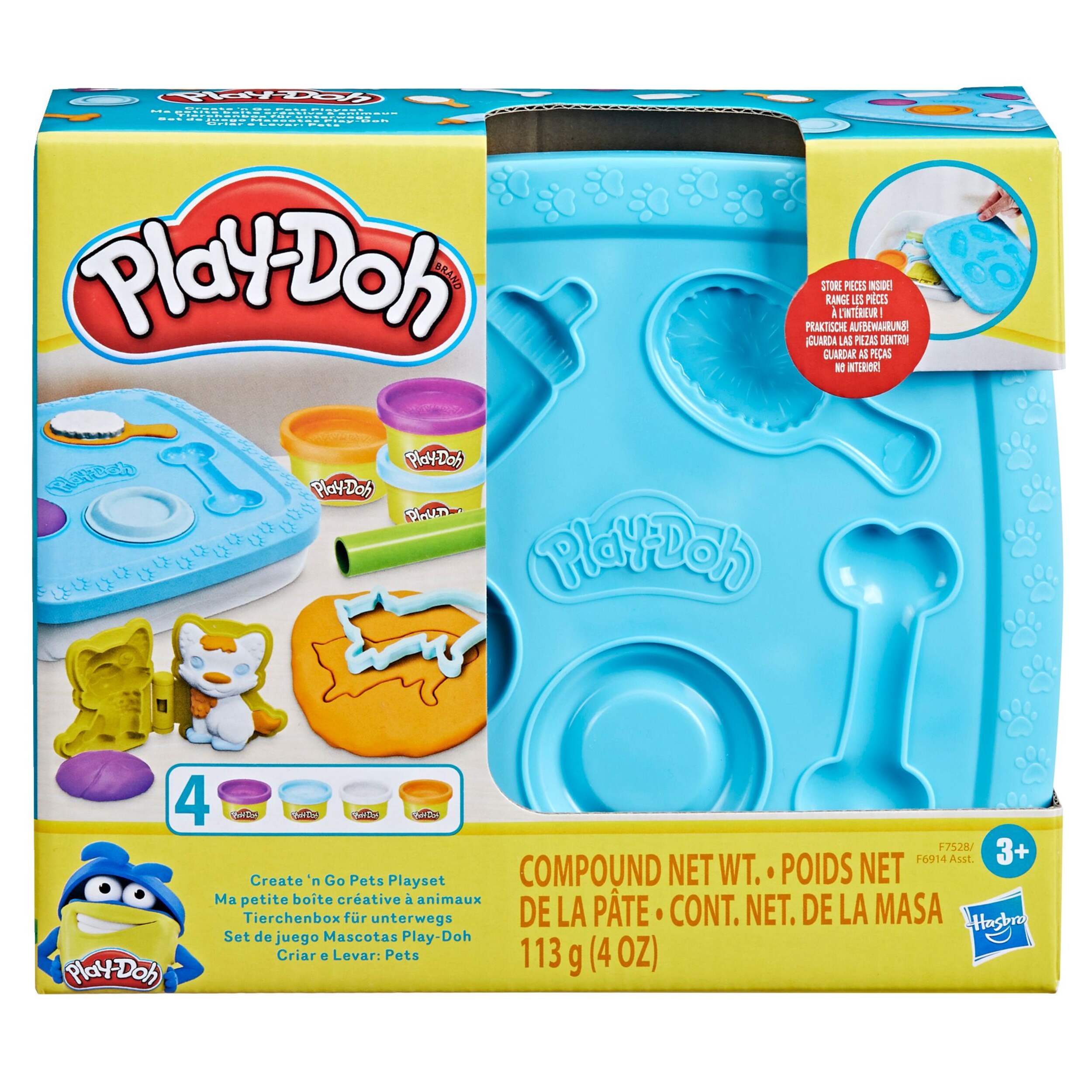 Play-Doh Create-N-Go Set, Ages 3+, Assorted Front_Elevated