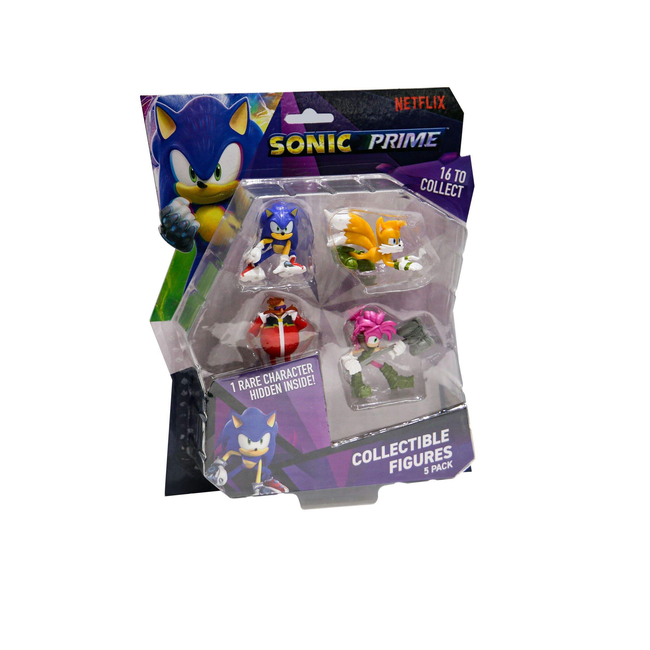 Sonic The Hedgehog Figures, 5-pk 