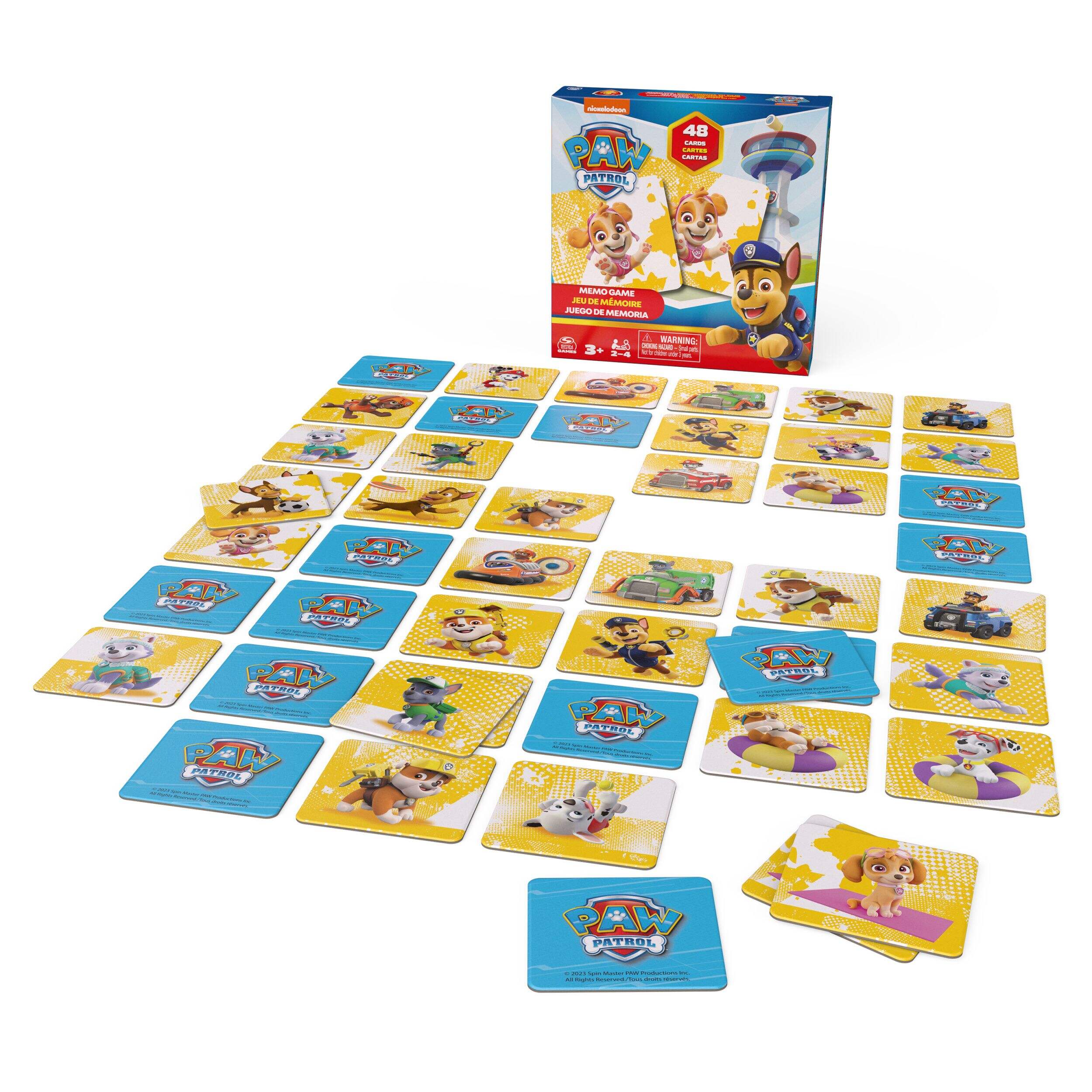 PAW Patrol Memory Match Game, 48 Cards Composite_or_Mixed