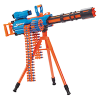 X-Shot Insanity S1 Motorised Rage Fire Dart Blaster, Ages 8+ Front_Angled_Right