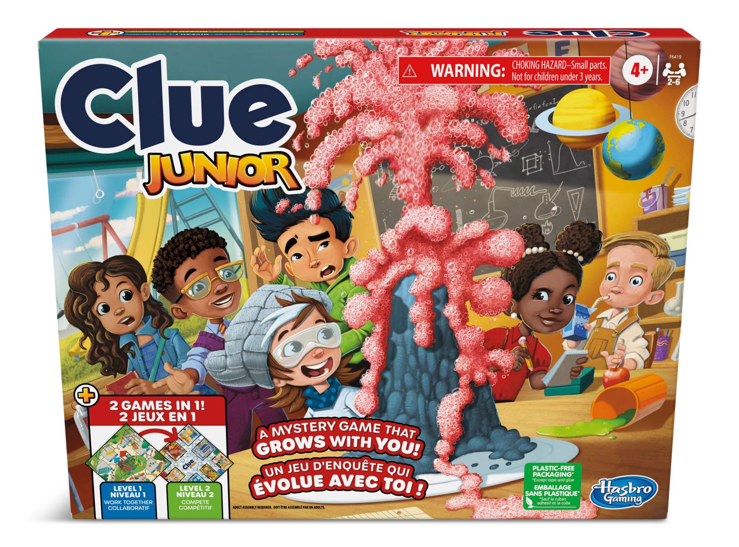 Hasbro Games Clue Junior Board Game, Ages 4+ Front_Elevated