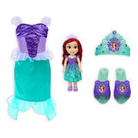 Disney Princess Doll with Dress & Accessories Playset, Ages 3+ Composite_or_Mixed