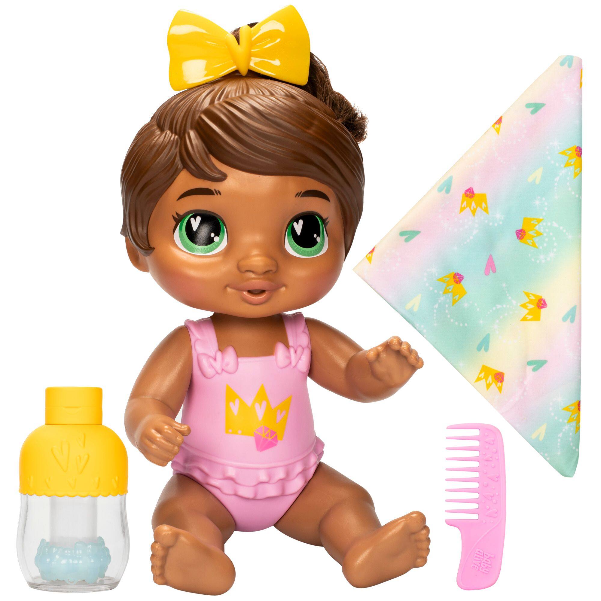 Baby Alive Shampoo Snuggle Sophia Sparkle Brown Hair Water Baby