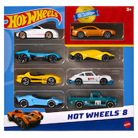 Hot Wheels Basic Car Pack, 8-pk