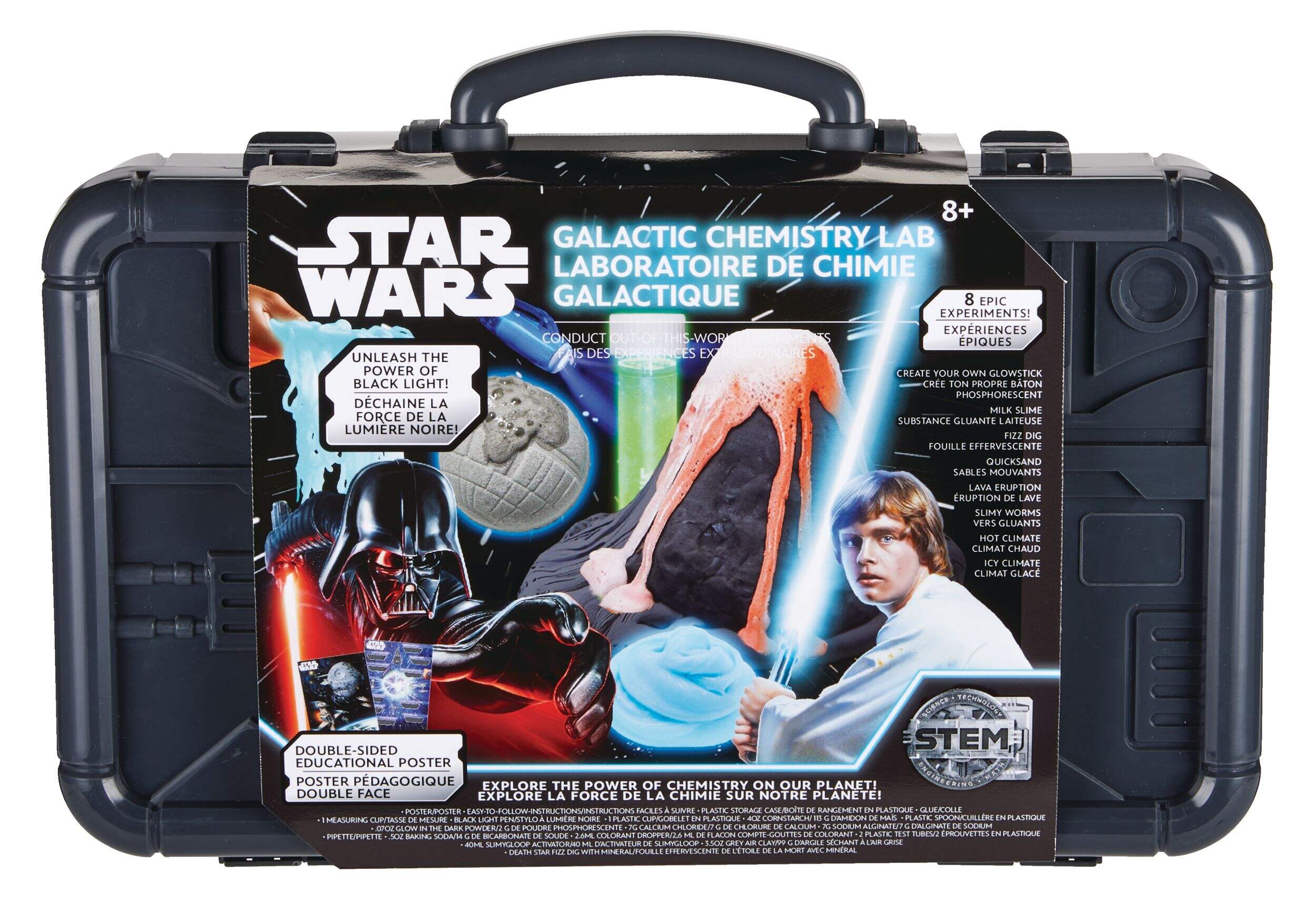 Jeu STIM 8-en-1 Star Wars Galactic Chem Lab, 8 ans et plus Front_Flat