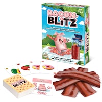 Bacon Blitz Family Card Game, Ages 6+ Composite_or_Mixed