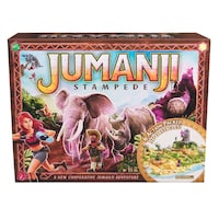 Jumanji Stampede Family Board Game, Ages 8 + Front_Elevated