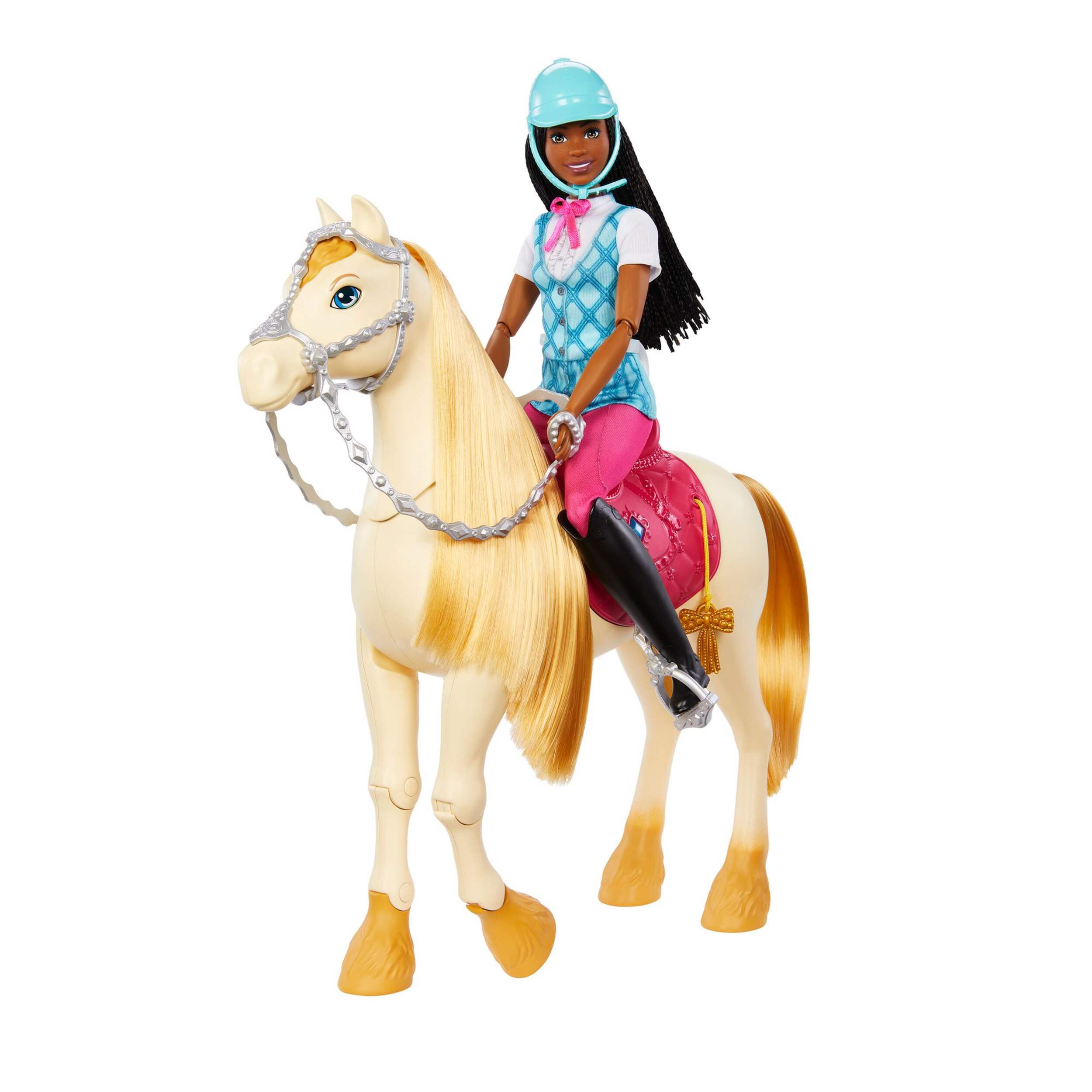 Barbie Mysteries: The Great Horse Chase Barbie Brooklyn, poupée et accessoires, 3 ans et plus Front_Three_Fourths_Angled_Left
