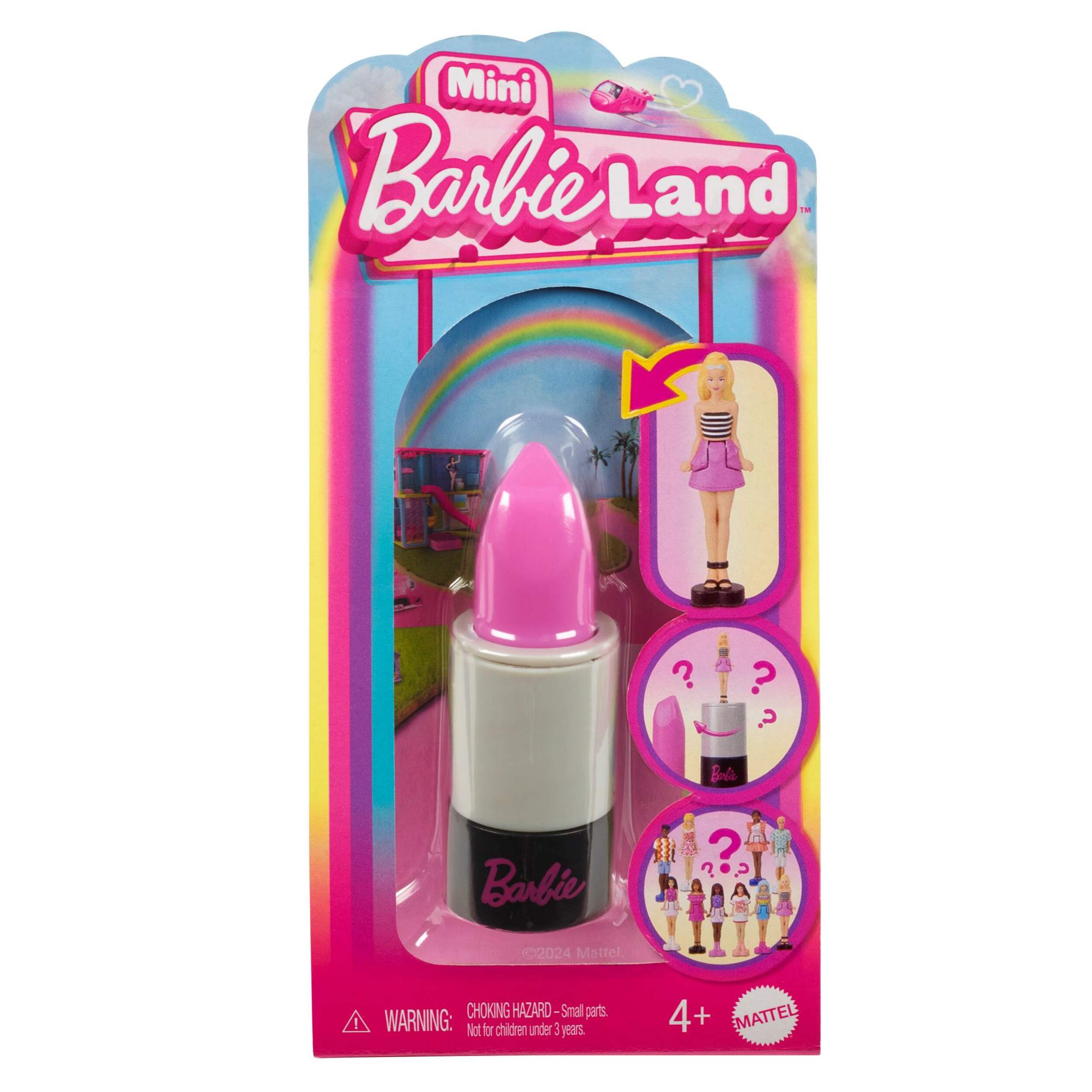 Barbie Mini BarbieLand Core Fashionistas Doll, Includes 1.5-in Doll, Ages 4+, Assorted Front_Flat