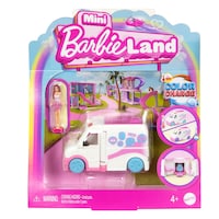Barbie Mini Barbieland Vehicles Assortment, Includes 1.5-in Barbie Doll, Kids Ages 4+ Front_Flat