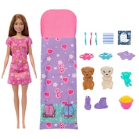Barbie Skipper™ Doll & Puppy Slumber Party Playset, Kids Ages 3+ Front_Flat