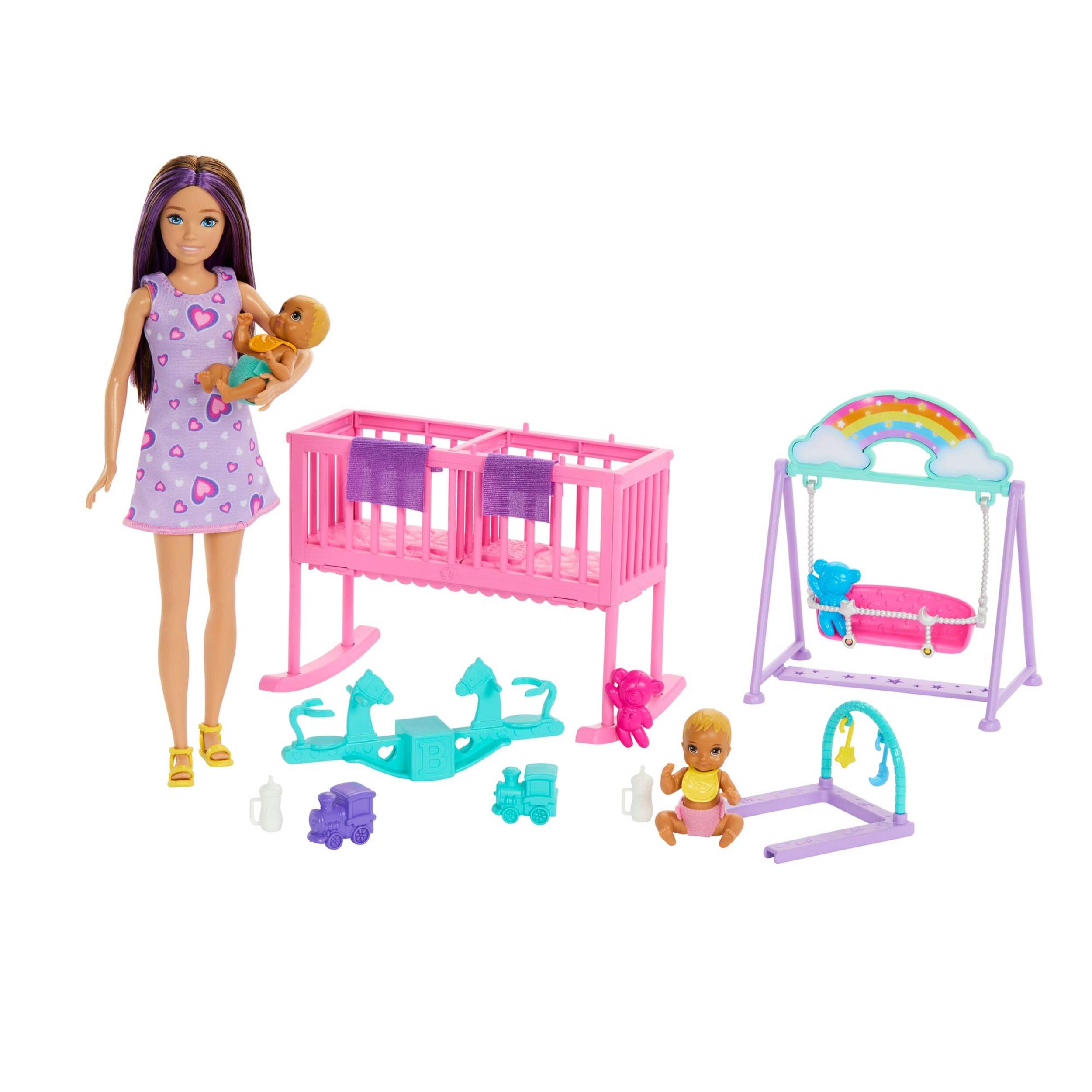 Poupée Barbie Skipper, gardiennage, poupées et jouets pour bébé, 4 ans et plus Composite_or_Mixed