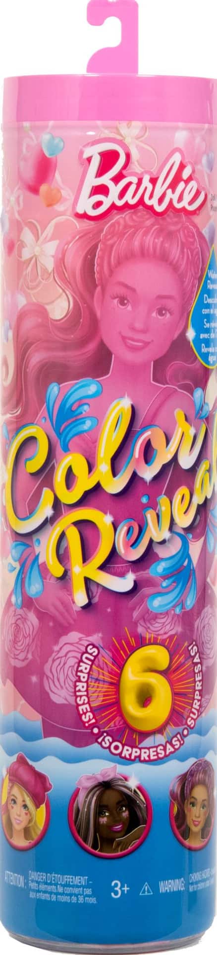 Barbie Colour Reveal Balletcore Series Doll Colour Change Transformation Toy for Kids Ages 3 Assorted Canadian Tire